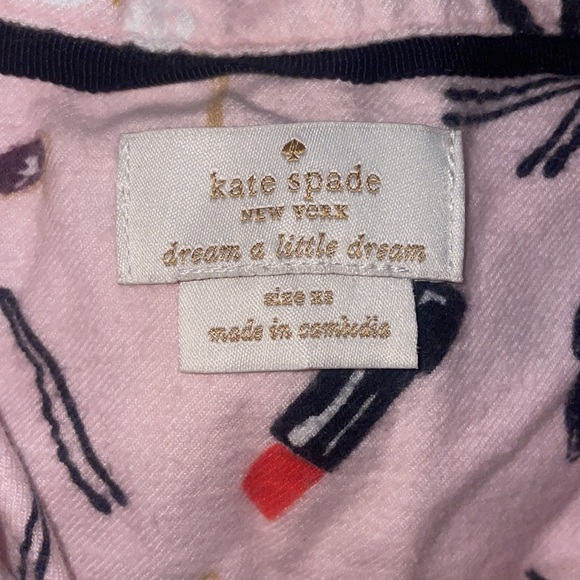 Kate Spade ♠️ dream a little dream pajamas size xs. - Picture 4 of 7